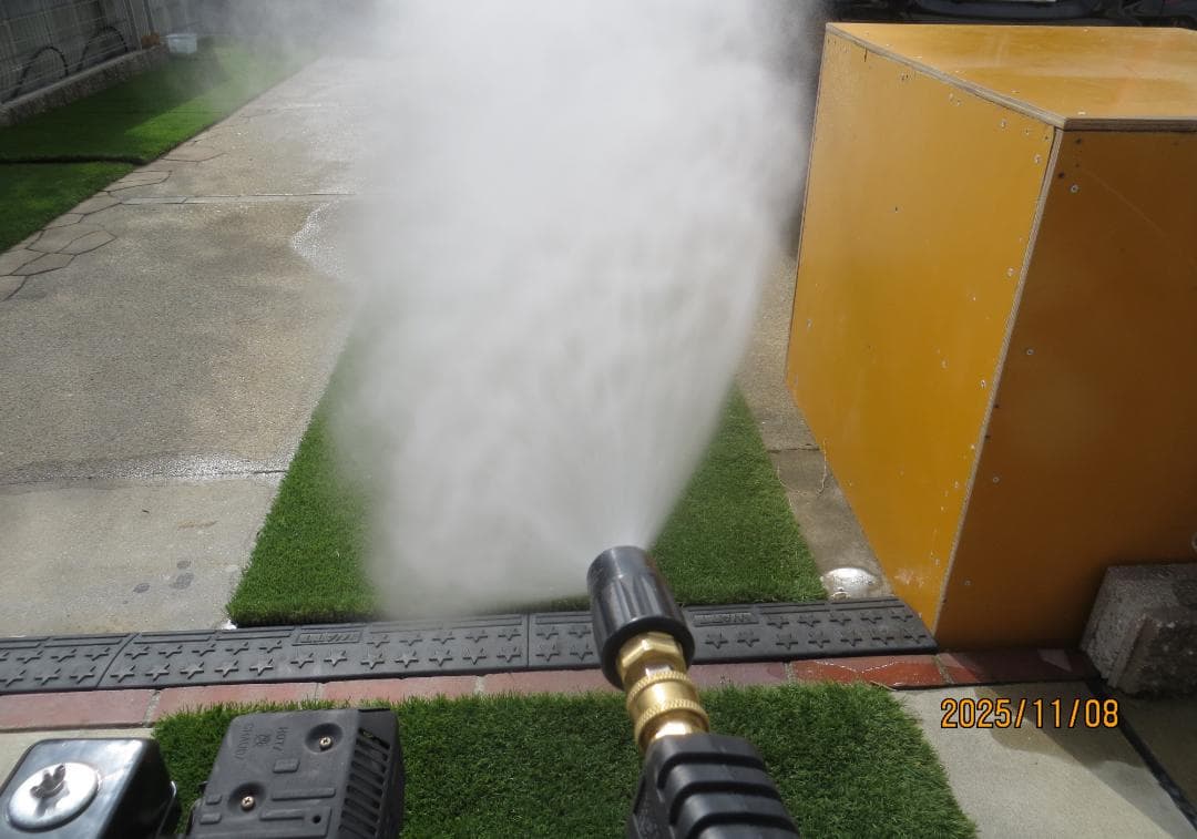 エンジン高圧洗浄機フルテックTD160