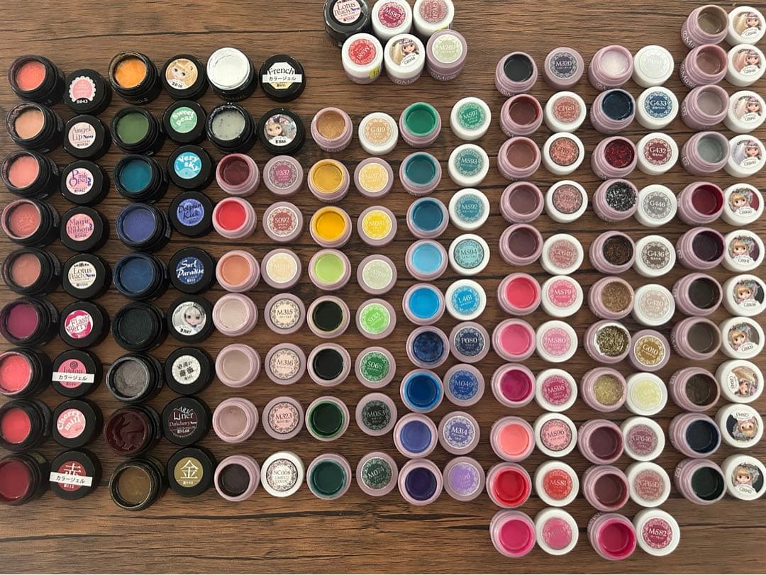 カラージェル　77色セット まとめ売り