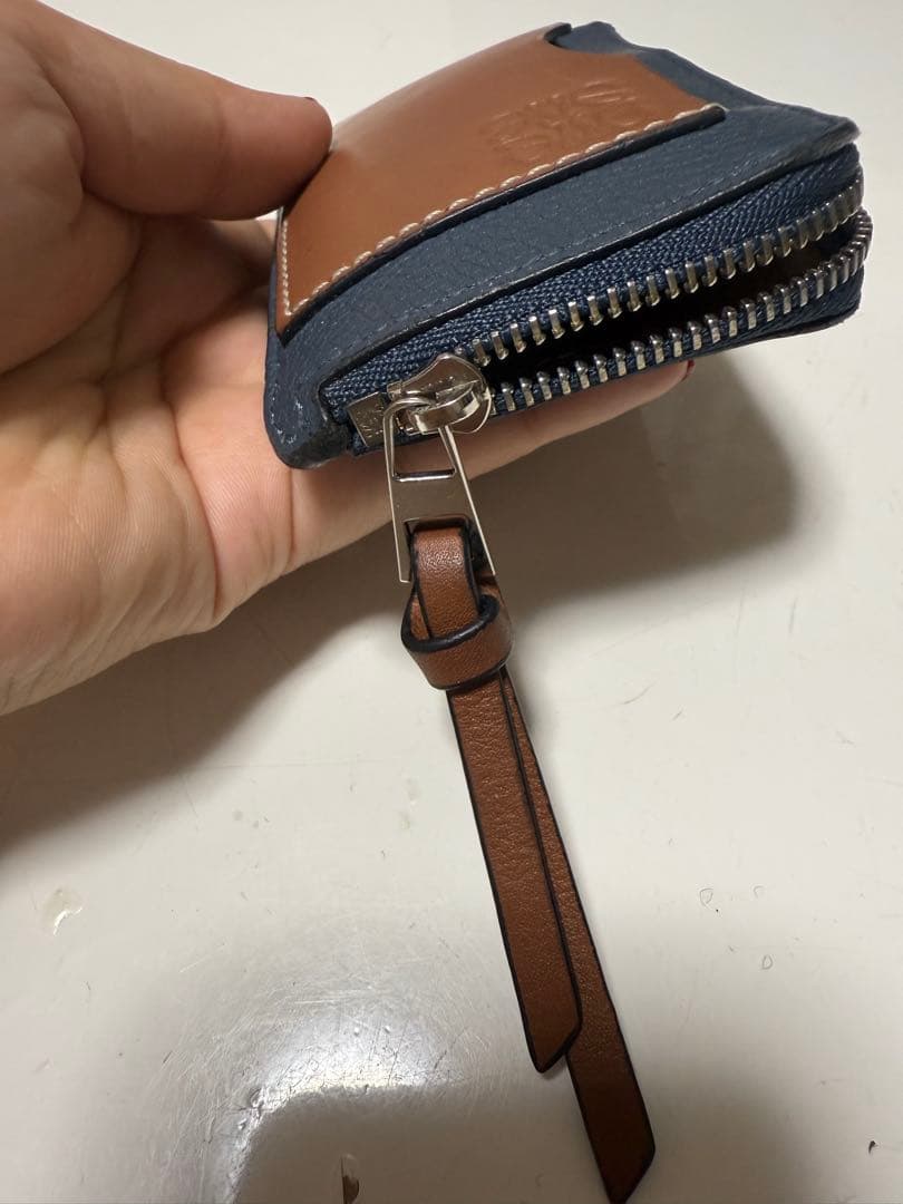 ロエベ　LOEWE 財布　ケース　ネイビー　限定