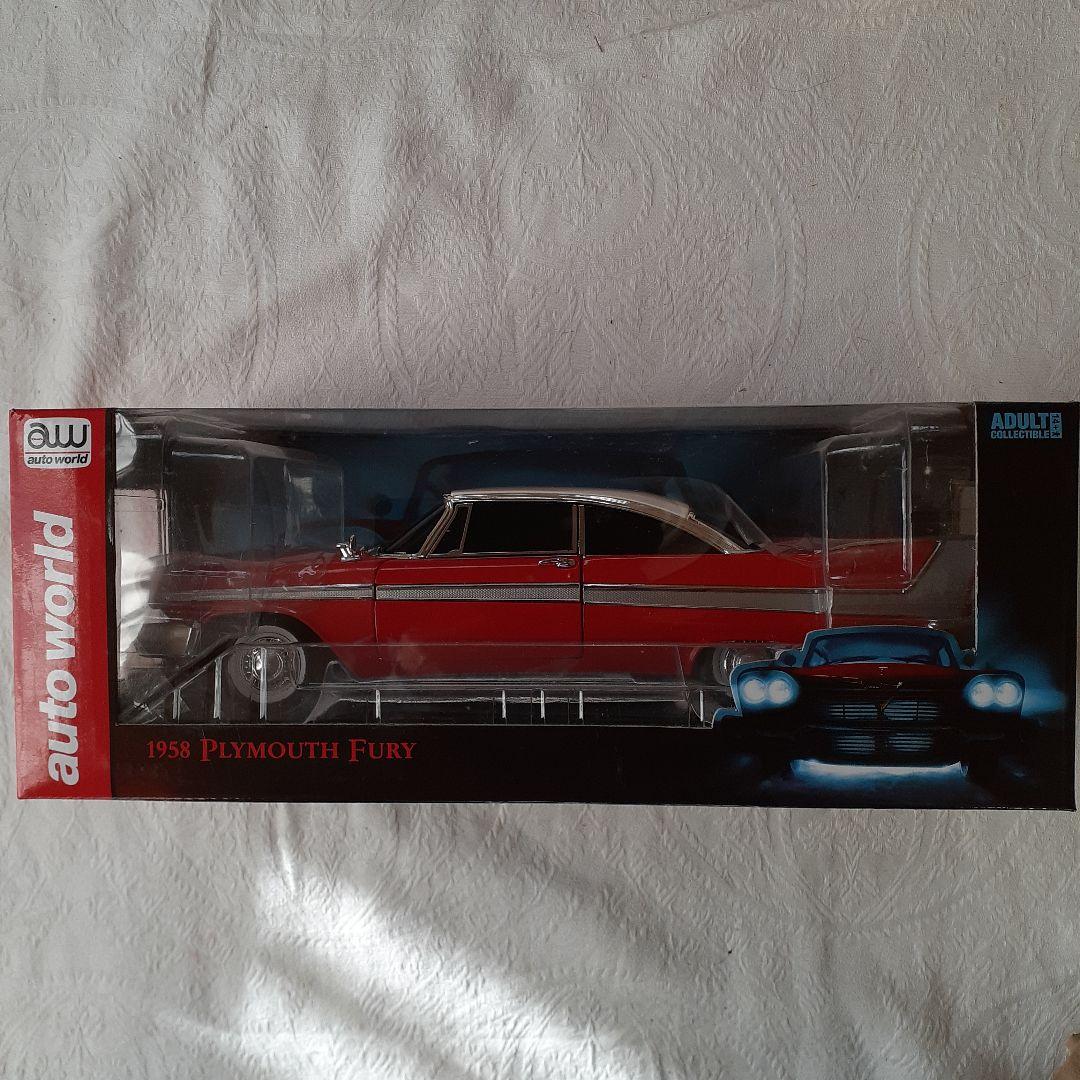 映画クリスティーン劇中車ナイトバージョン1/18。