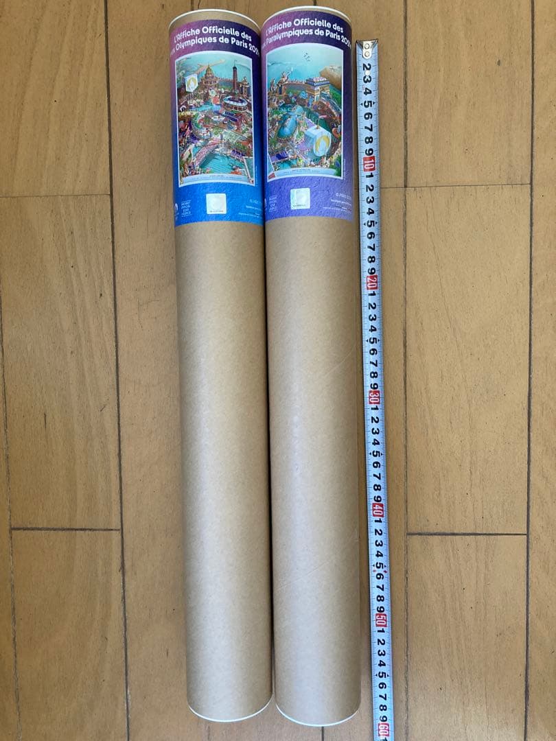 パリ 2024 オリパラリンピック　ポスター 2枚セット　公式　正規品（完売品）