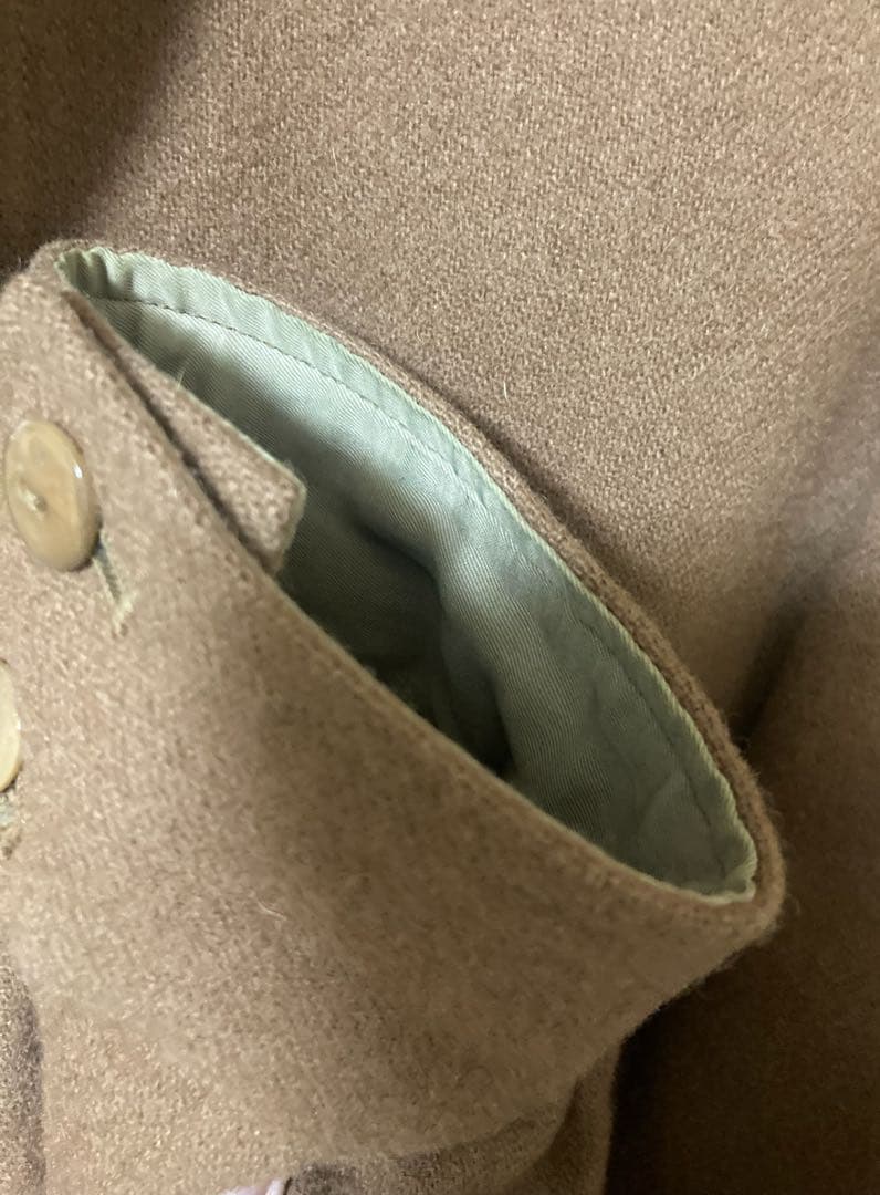 atlast&co ウール スポーツジャケット　サイズ44 モカ