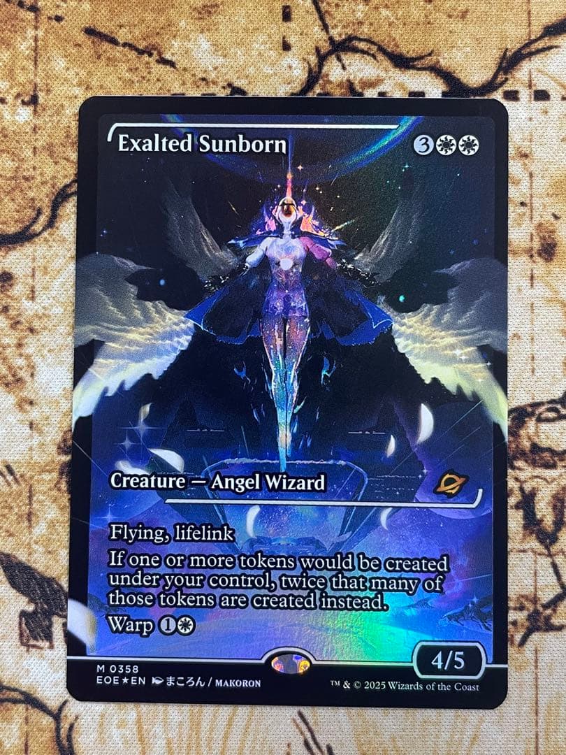 MTG 喜びあふれる太陽生まれ EOE ショーケース 英語版FOIL