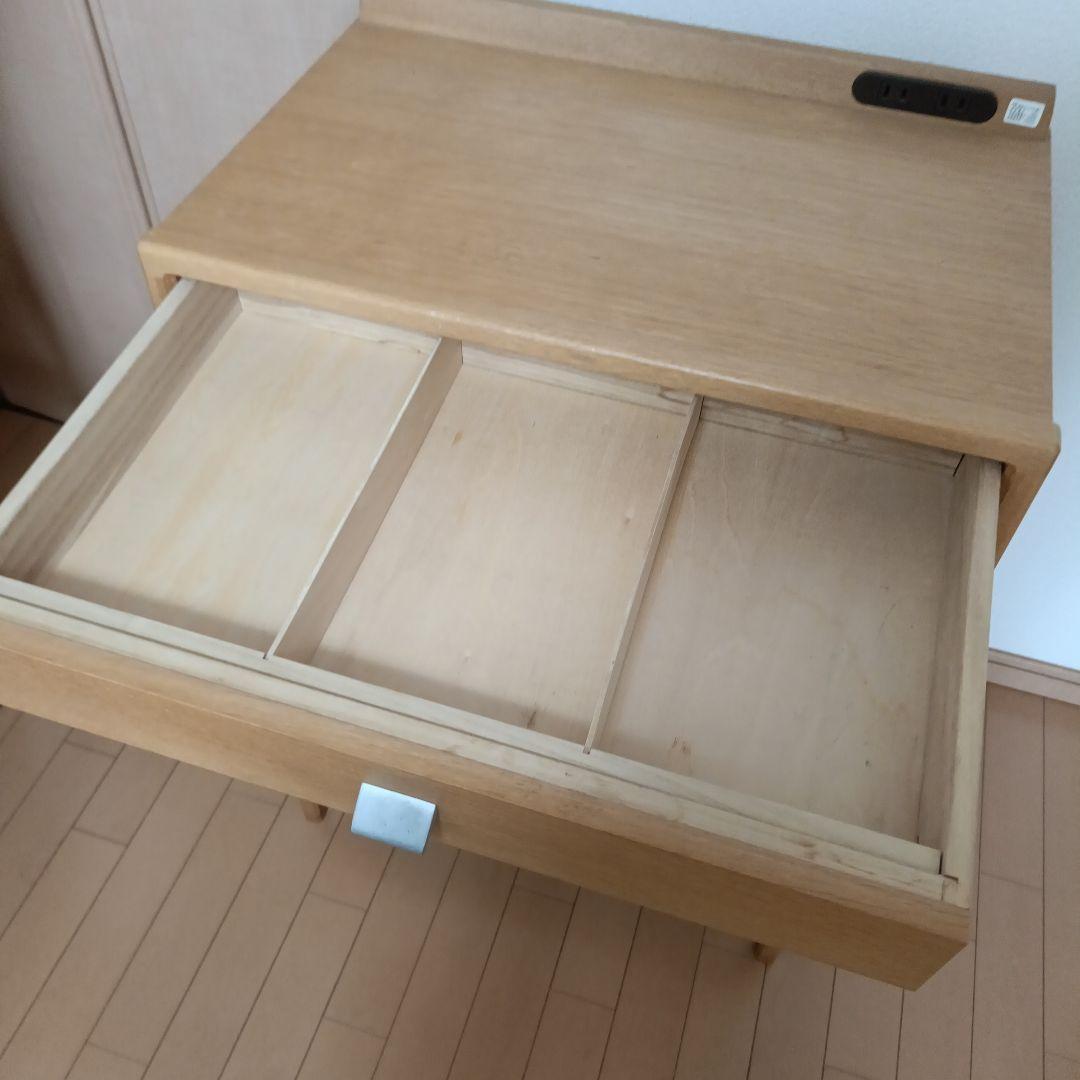 カリモク 小型キャビネットfor FAX プリンター 電話 ベッドサイド