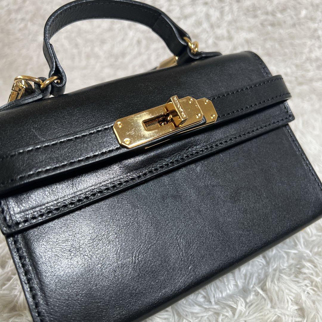 【sita parantica】クロスボディ ミニショルダーバッグ ブラック