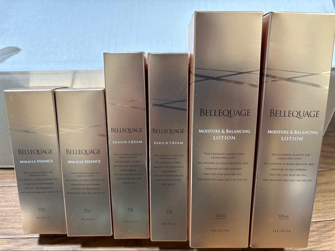 BELLEQUAGE スキンケア3点セット