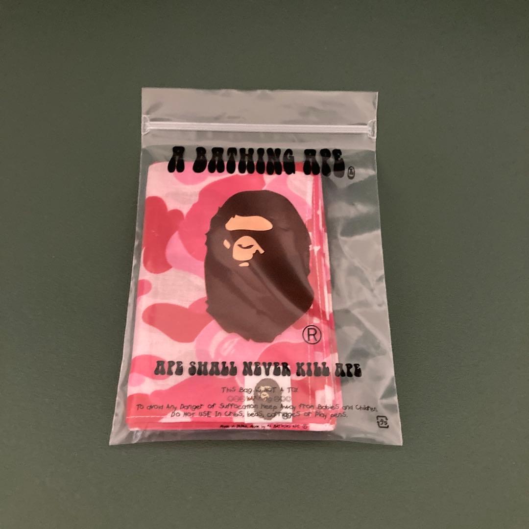 アベイシングエイプ　ABC camo バンダナ　新品未使用　3色セット NIGO