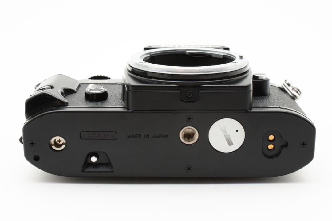 超美品 NIKON FG ブラック　フィルムカメラ　モルト新品交換済 B608