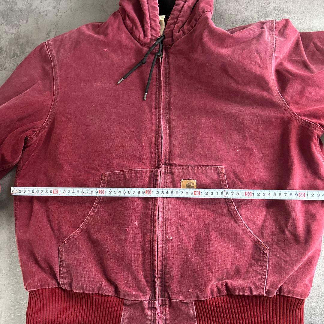 Carhartt アクティブジャケット J130 CRI L 赤 デトロイト