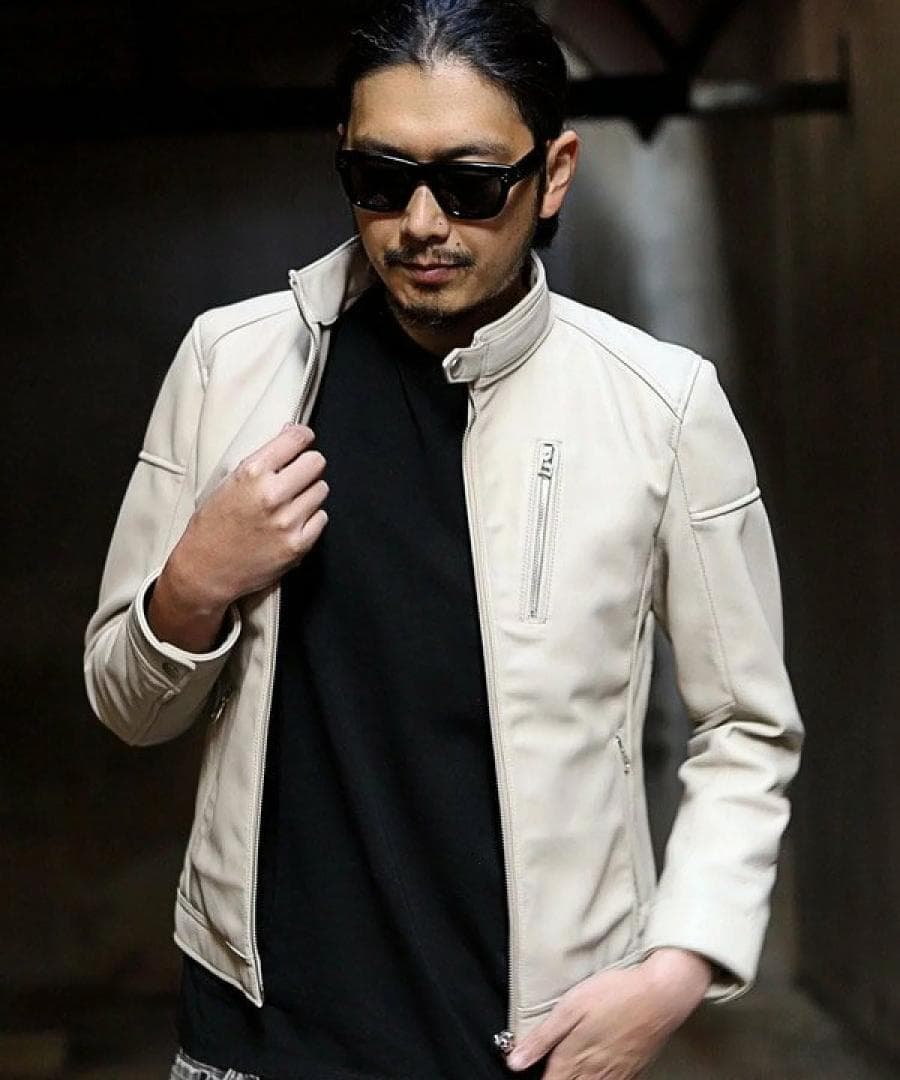 シングルライダースレザージャケット