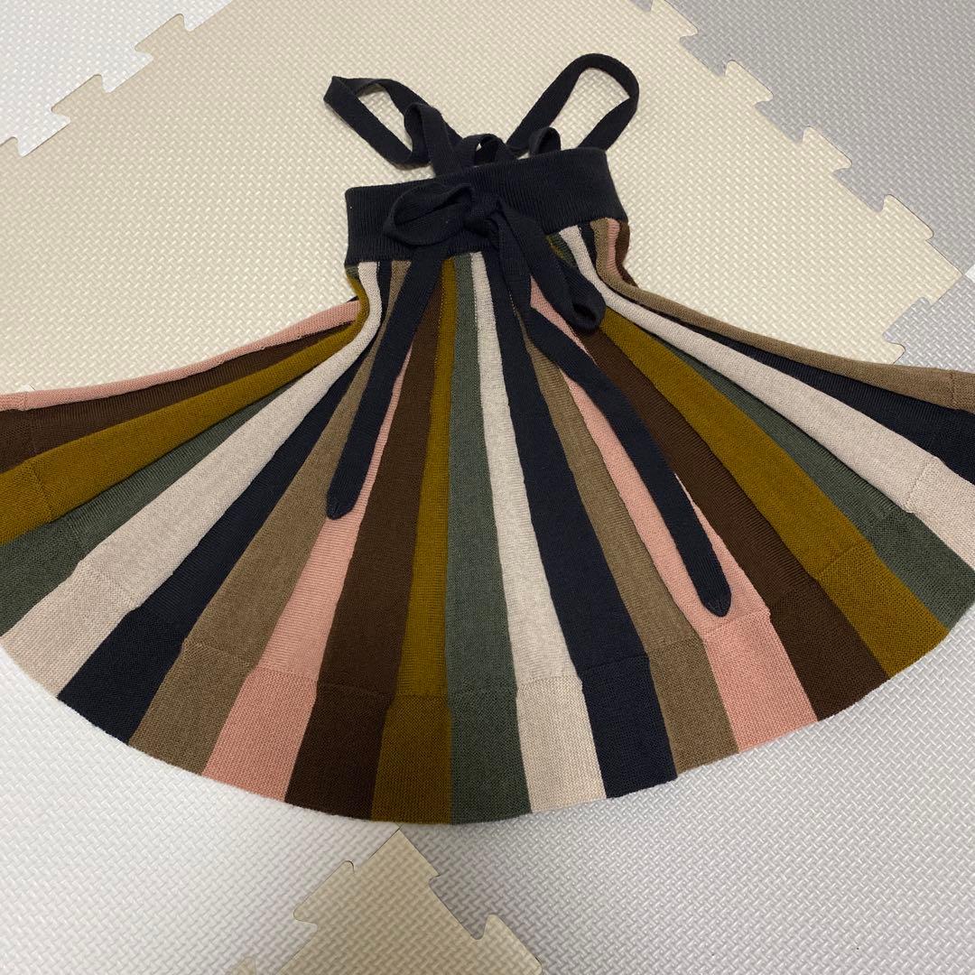 MABLI Enfys Skirt Stripe ストライプ スカート