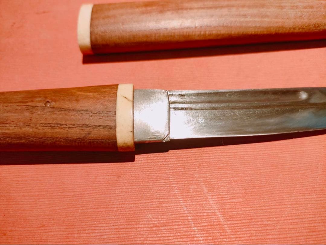 ま*4様 残欠刀 合法サイズに切断済 アウトドア キャンプ 工作ナイフに