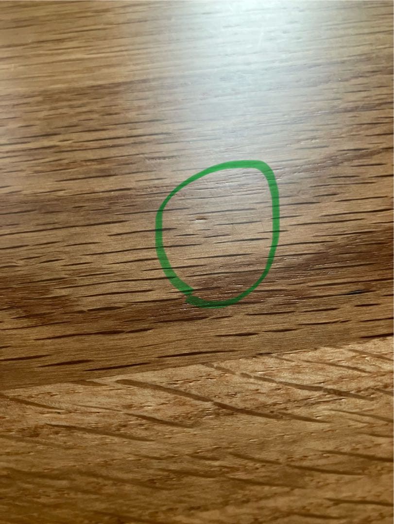 【チンネン様】大川家具　円形ダイニングテーブル