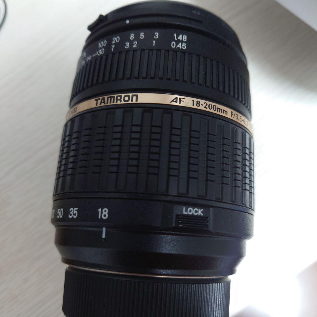 タムロンズームレンズAF18-200F3.5-6.3XR DI NIKON用