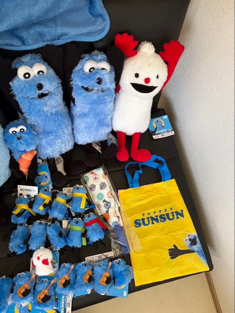 SUNSUN パペットスンスンぬいぐるみ マスコット まとめ売り すんすん