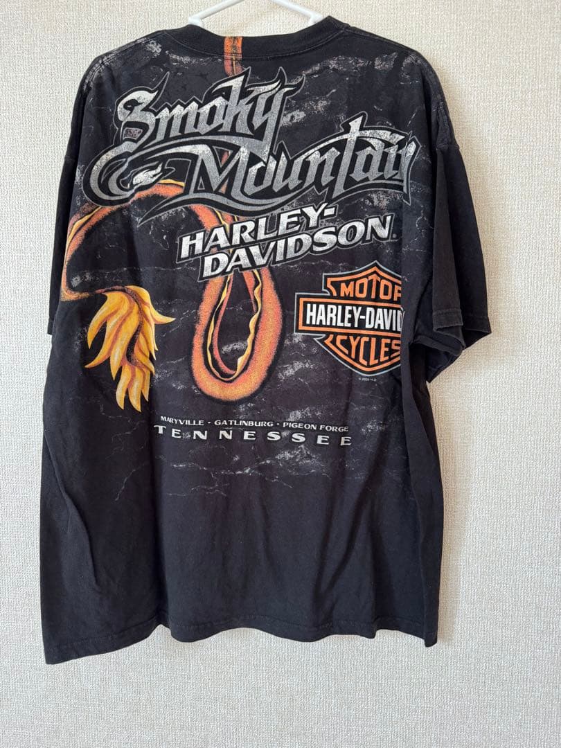 Harley-Davidson XL Tシャツ ドラゴン