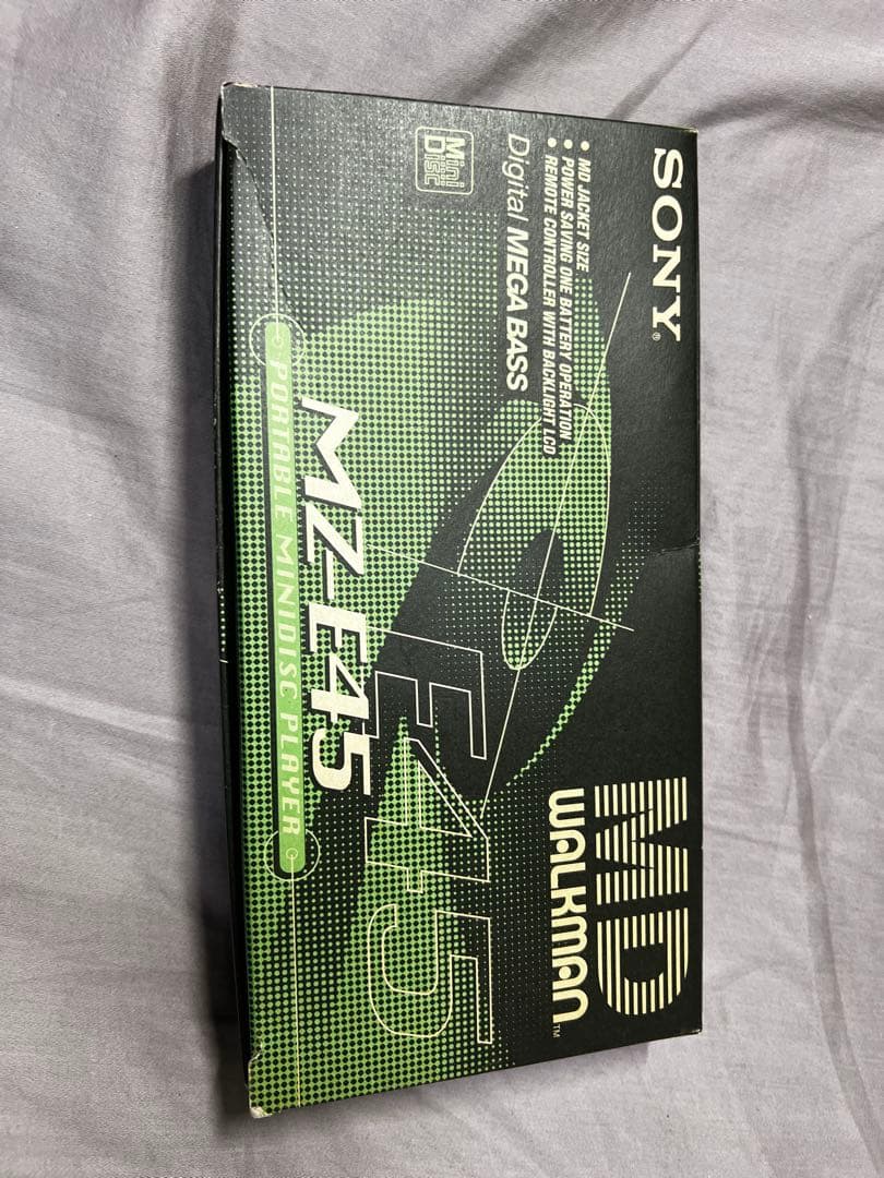 美品 完動品 SONY MZ-E45 ポータブルMDプレーヤー