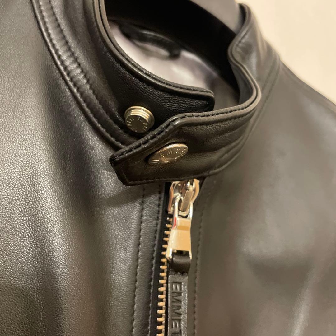 エンメティ シングルライダース ラムレザー マッシモ MASSIMO 46