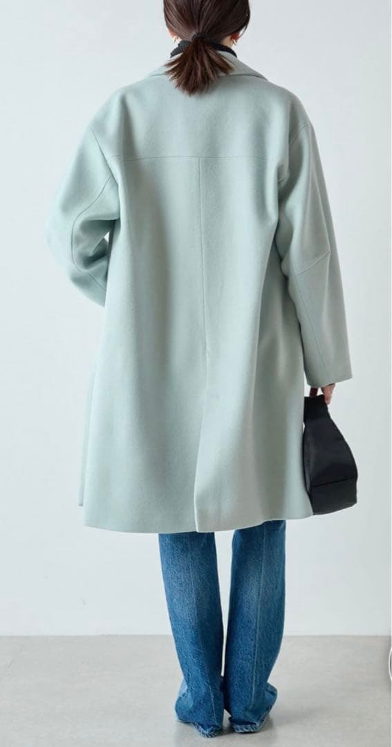 GALLARDAGALANTE ウールビーバーチェスターコート　ライトグレー