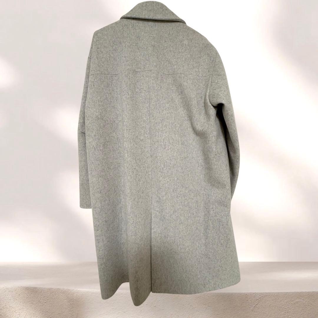 GALLARDAGALANTE ウールビーバーチェスターコート　ライトグレー