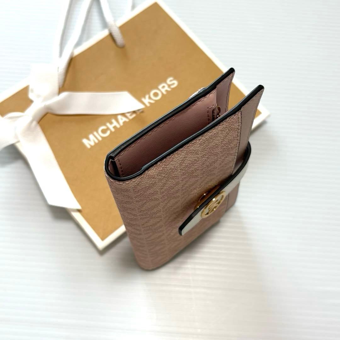 ⭐︎ 【新品、未使用品】かわいい♡マイケルコース 2つ折り財布　ピンク