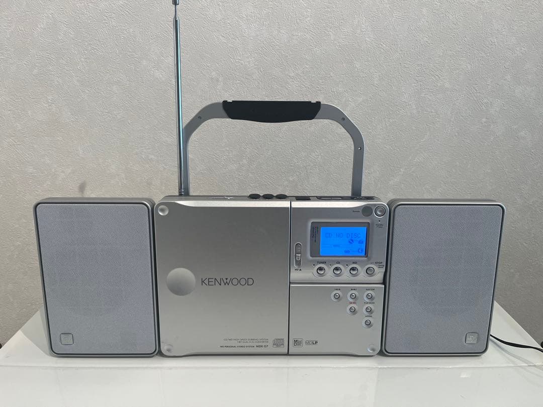 木*木様 ケンウッド KENWOOD MDX-G7 ポータブル CD MDプレー