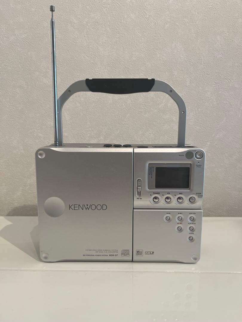 木*木様 ケンウッド KENWOOD MDX-G7 ポータブル CD MDプレー