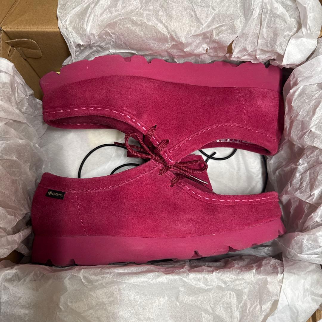 クラークス ワラビー ゴアテックス ベリースウェード24.5cm