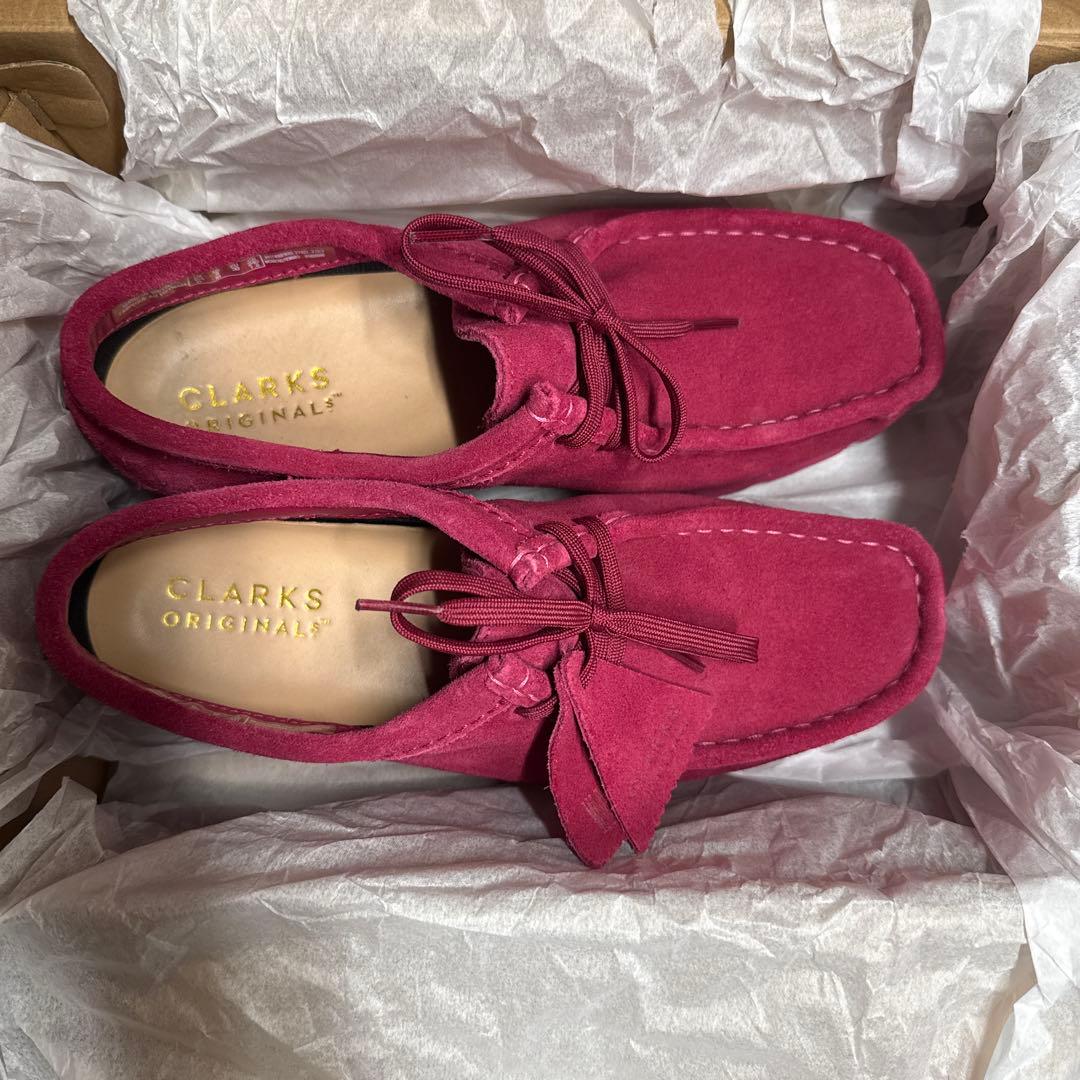 クラークス ワラビー ゴアテックス ベリースウェード24.5cm