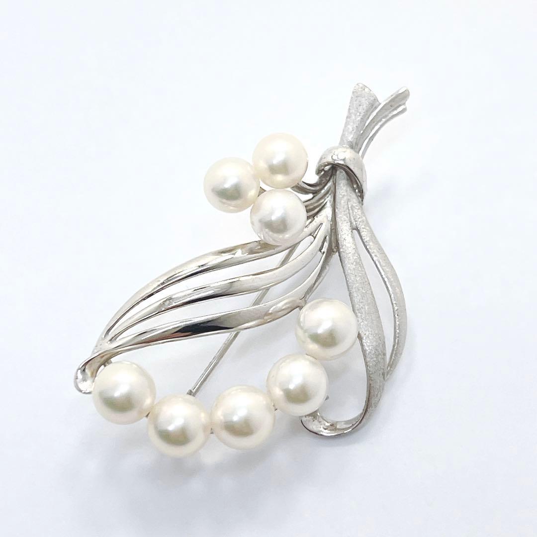 MIKIMOTO ミキモト パール　ブローチ　コサージュ　フラワー