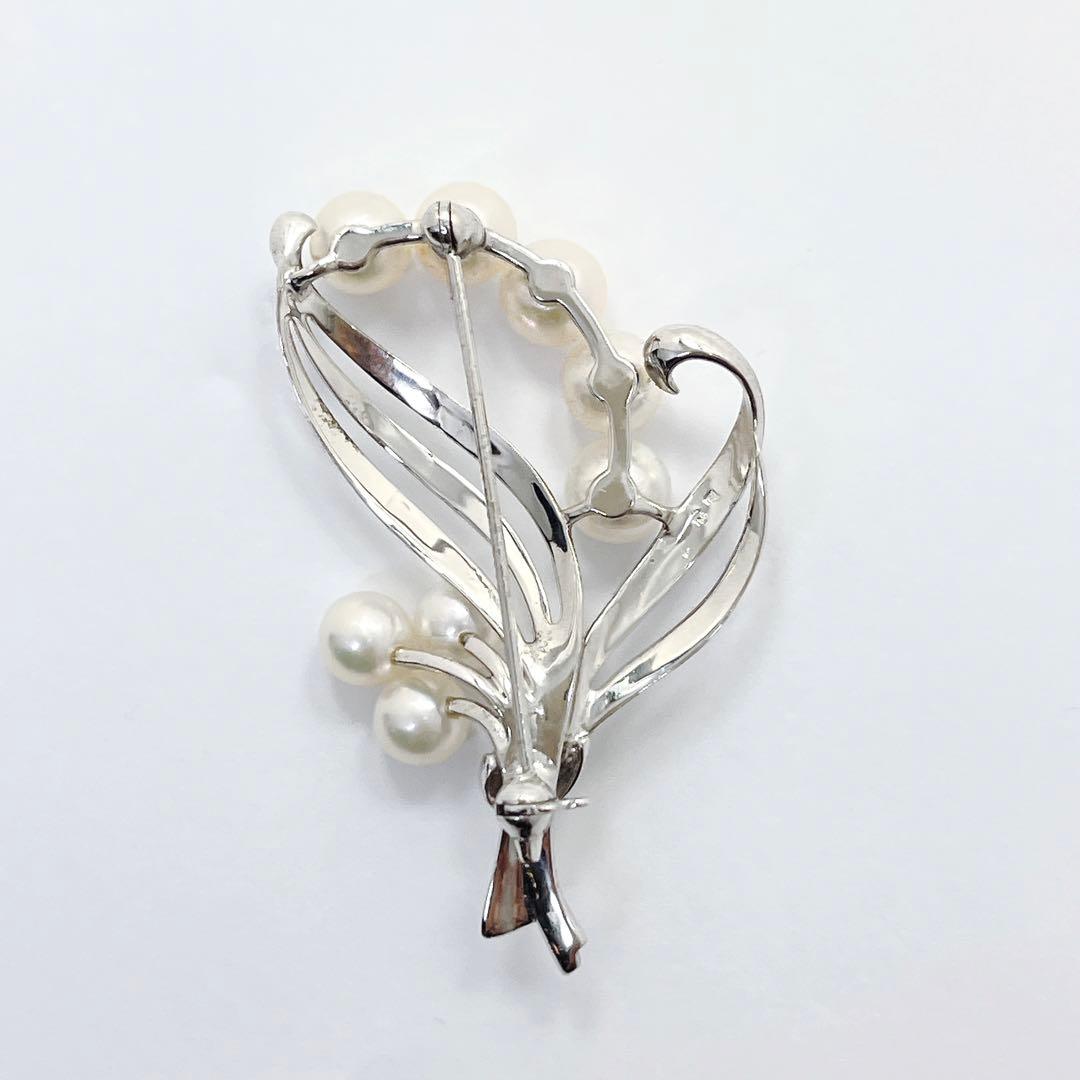 MIKIMOTO ミキモト パール　ブローチ　コサージュ　フラワー