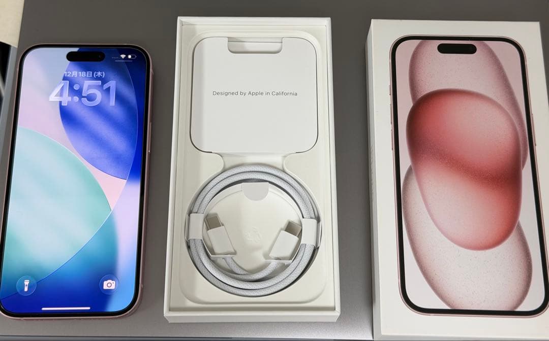 【無音カメラ&技適】Apple iPhone 15 128GB【カナダ版】