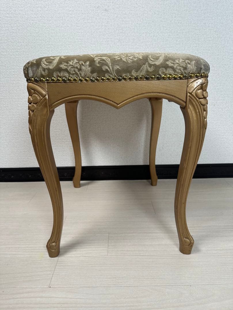 イタリア アンティーク調 スツール オットマン ※i1※