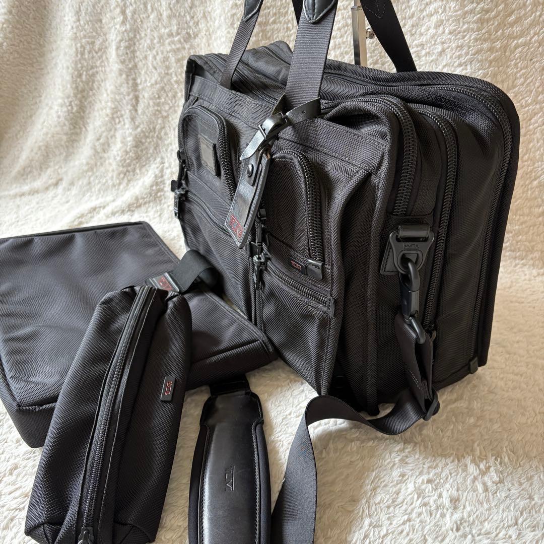 TUMI トゥミ ALPHA ビジネスバッグ 2WAY ブリーフケース ブラック