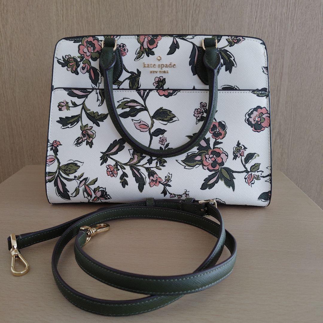 【新品・未使用】kate spade 花柄 ハンドバッグ