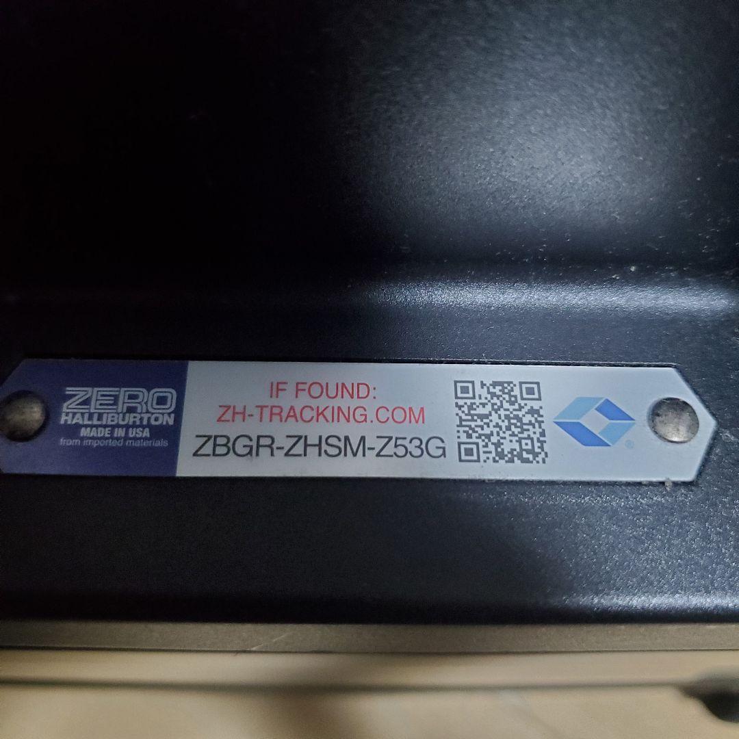 【状態良好】ZERO HALLIBURTON GEO Aluminum 29L