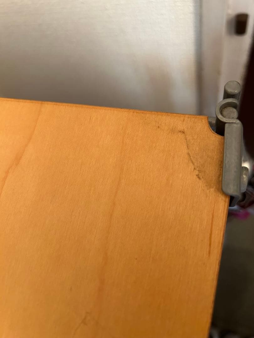 無印良品　木製4段シェルフ キャスター付き