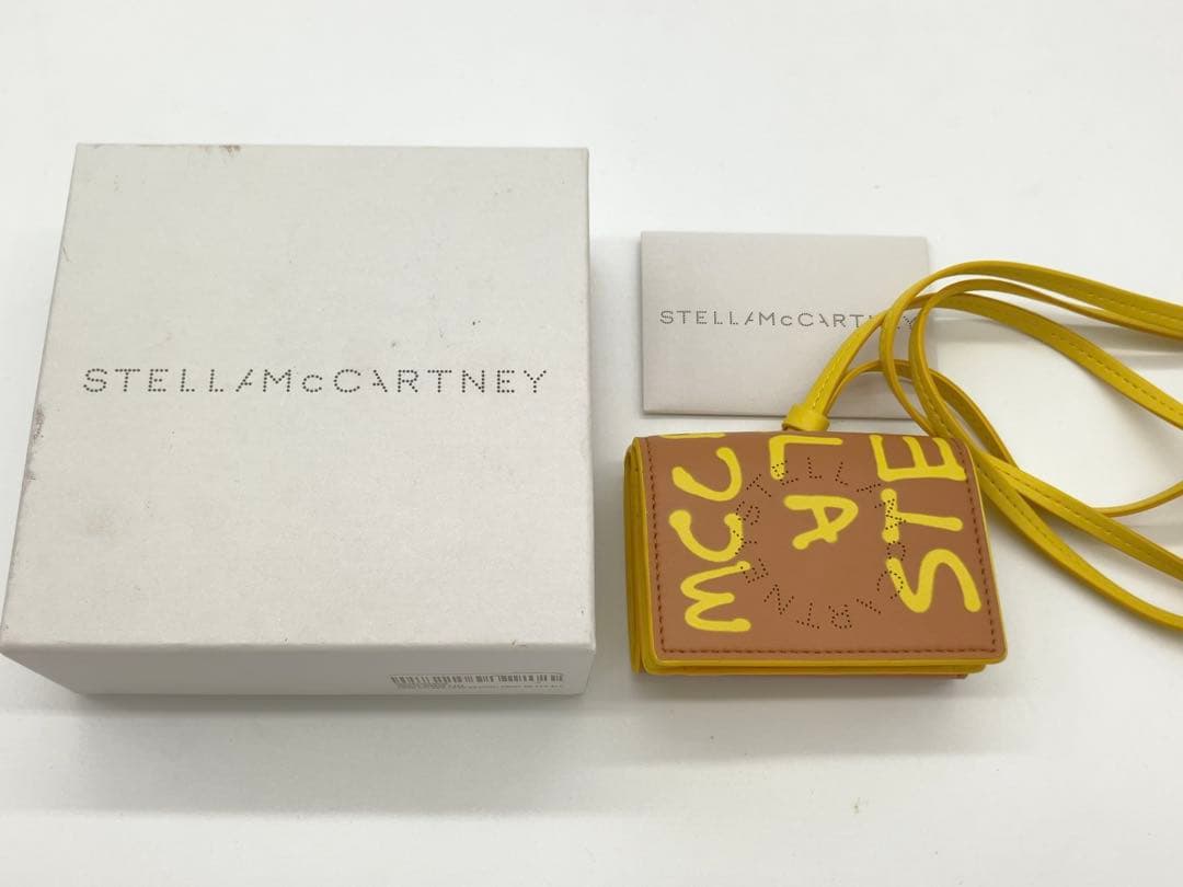 STELLA McCARTNEY コンパクトウォレット 三つ折り財布 ストラップ