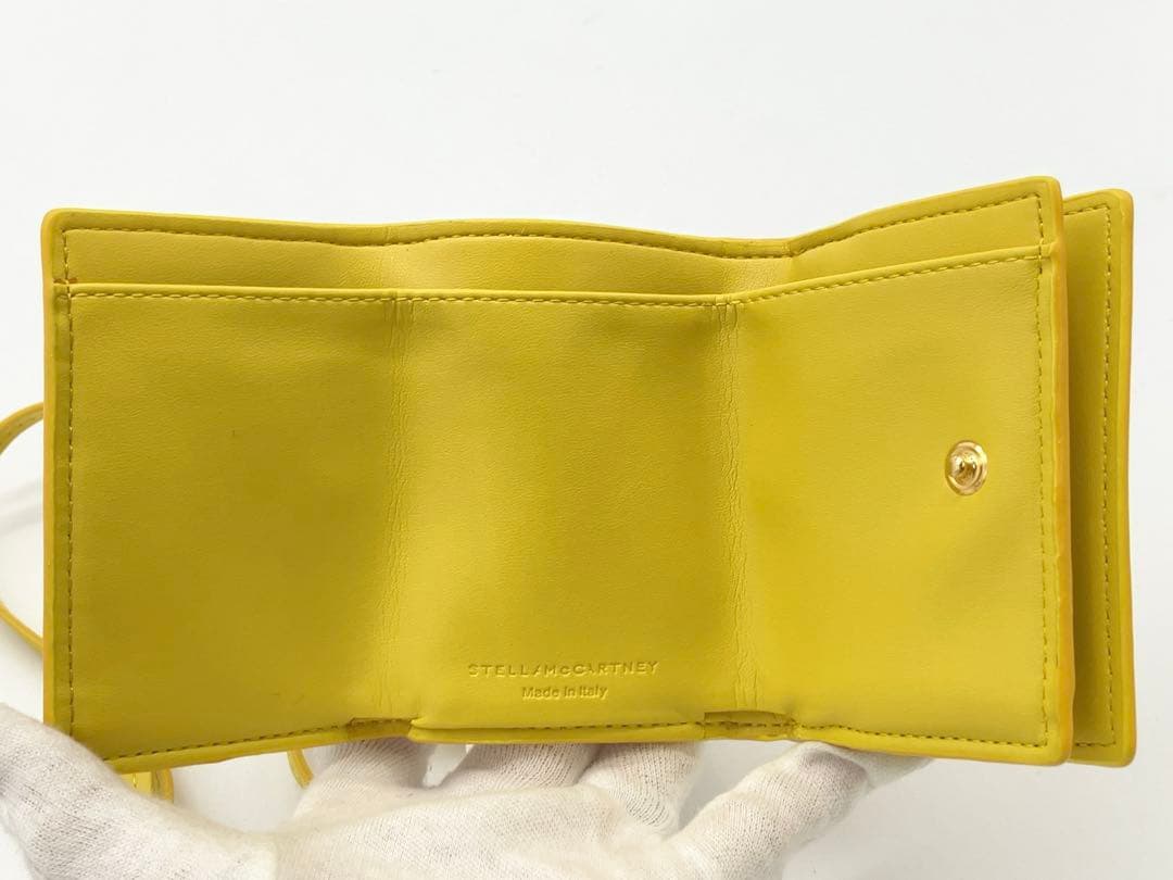 STELLA McCARTNEY コンパクトウォレット 三つ折り財布 ストラップ