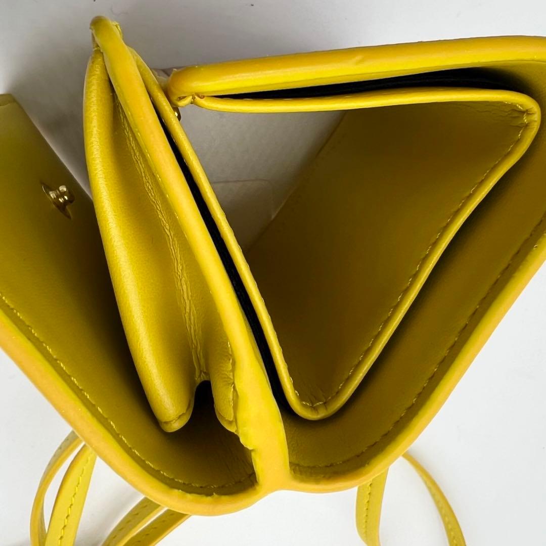 STELLA McCARTNEY コンパクトウォレット 三つ折り財布 ストラップ