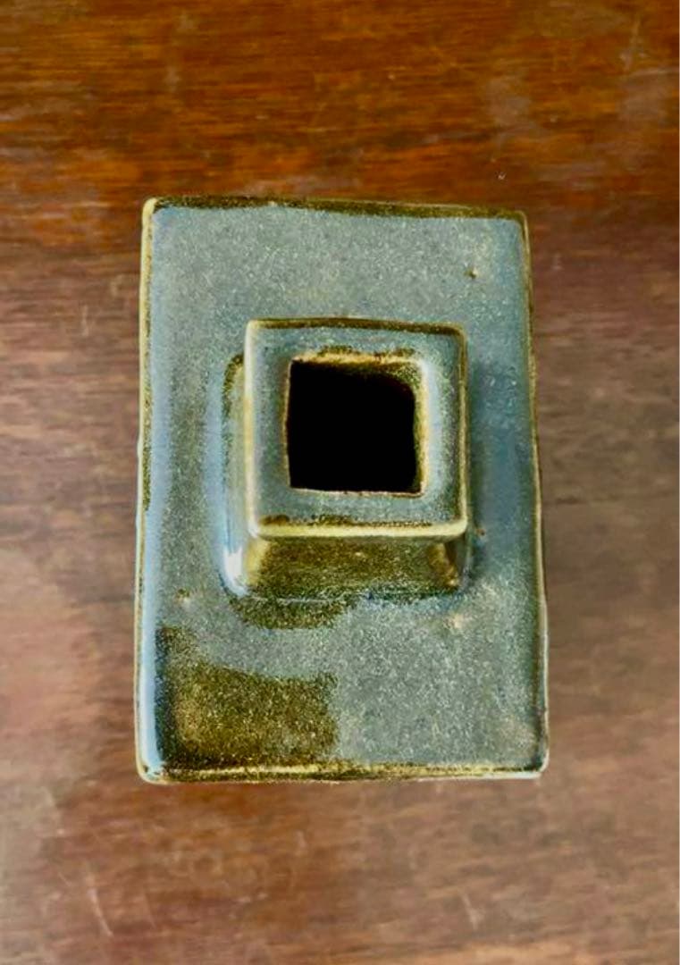 福原達郎　作　益子焼　壺　花瓶