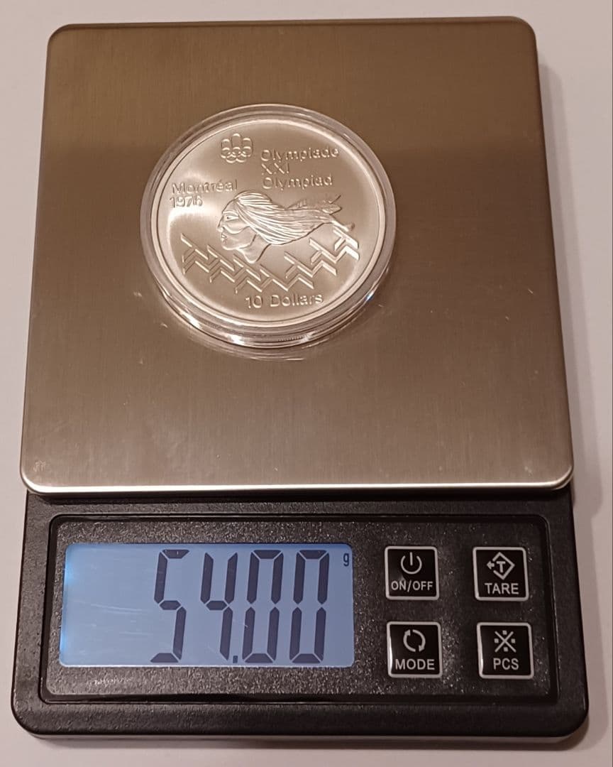 k*h様 モントリオールオリンピック記念号の銀貨4点 銀品位(.925) Can