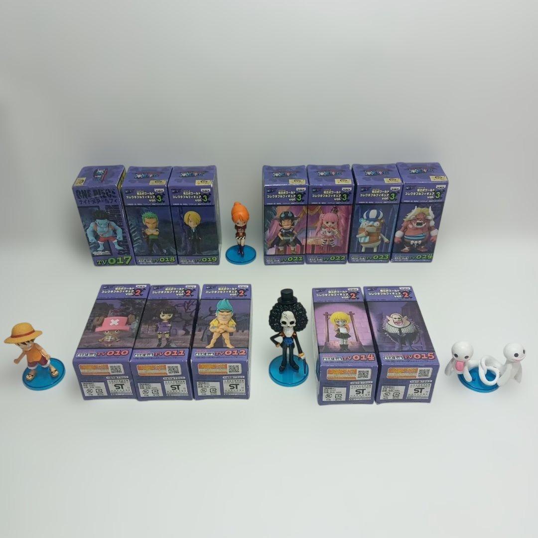 ワンピース ワールドコレクタブルフィギュア　vol.2・3　16体 コンプ品