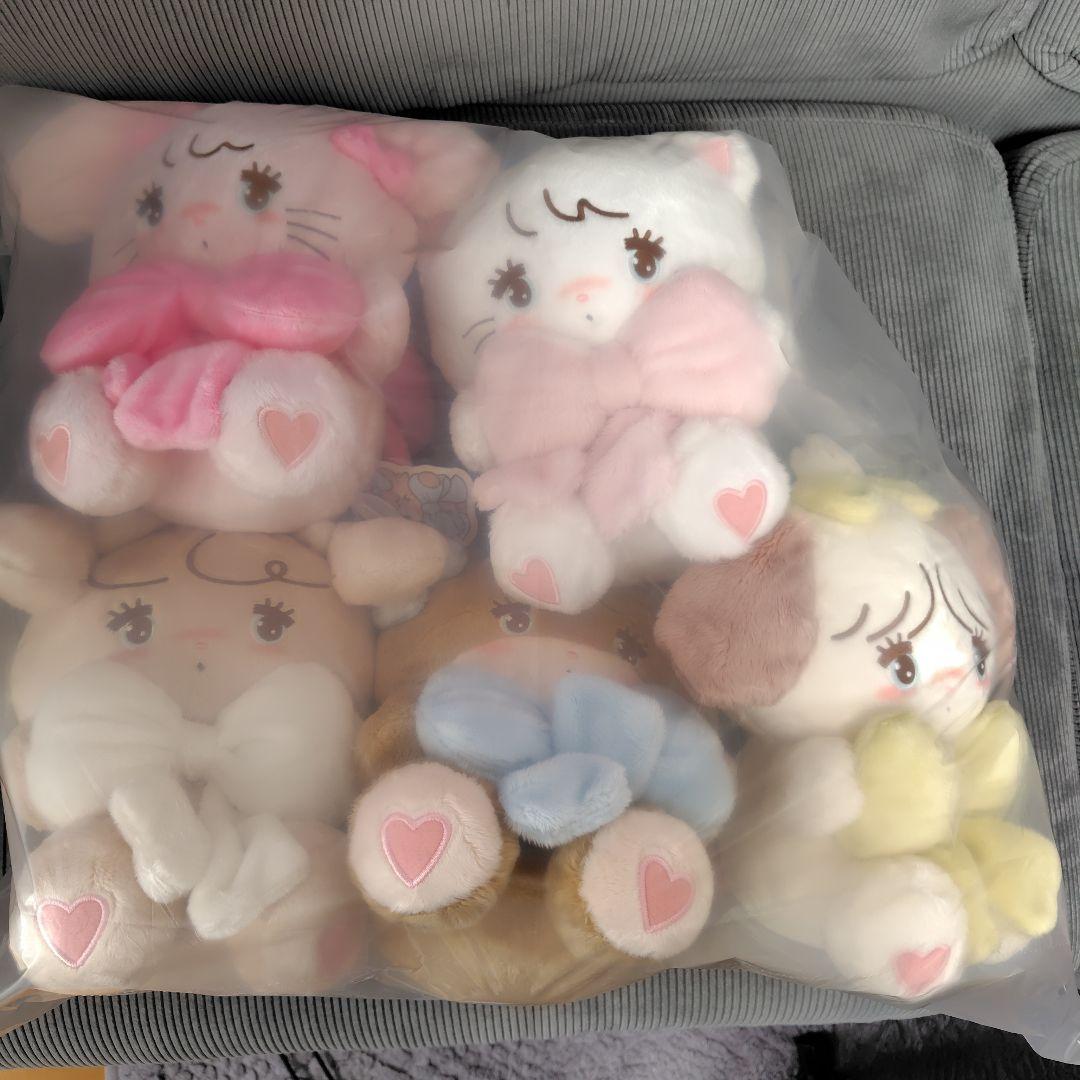 mikko 抱きしめおりぼんぬいぐるみ セット