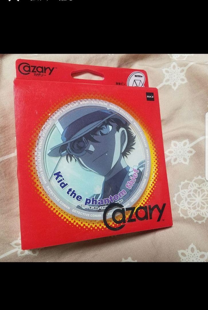 名探偵コナン　キッド　缶バッジ　場面写　カザリー　スタンド　ピンズ　Cazary