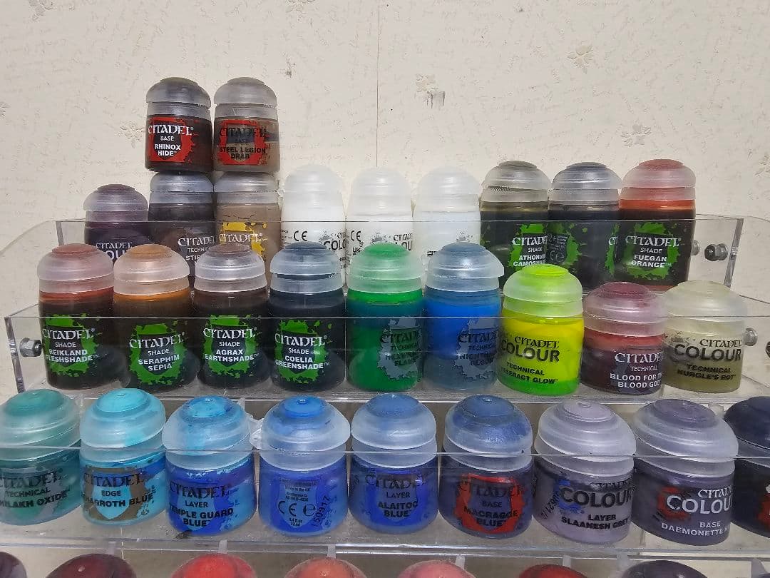 シタデルカラー64本セット+スプレー2本