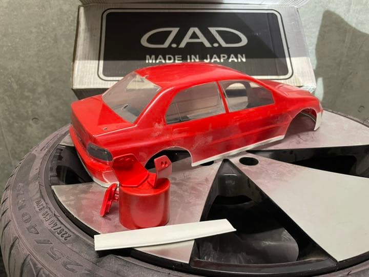 タミヤ 三菱 ランサー エボリューション Ⅶ 1/10 ラジコン ボディ 依頼
