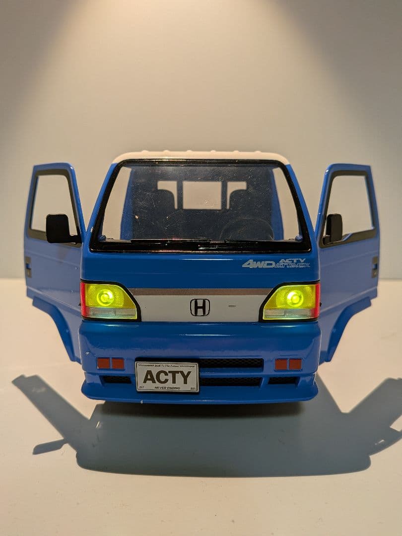 1/15 ホンダ アクティ 青 HA04 Honda Acty 4WD ミニカー