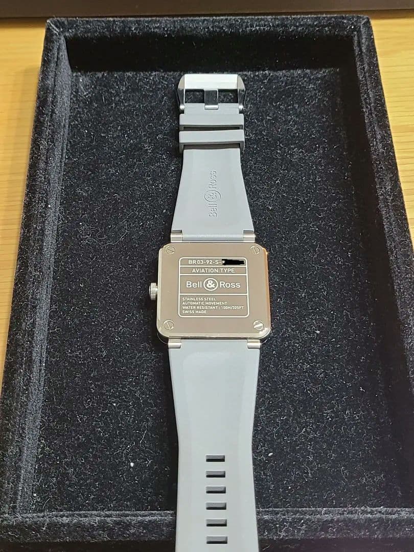 【限定値下げ　付属品欠品無し】Bell & Ross BR03 GREY LUM