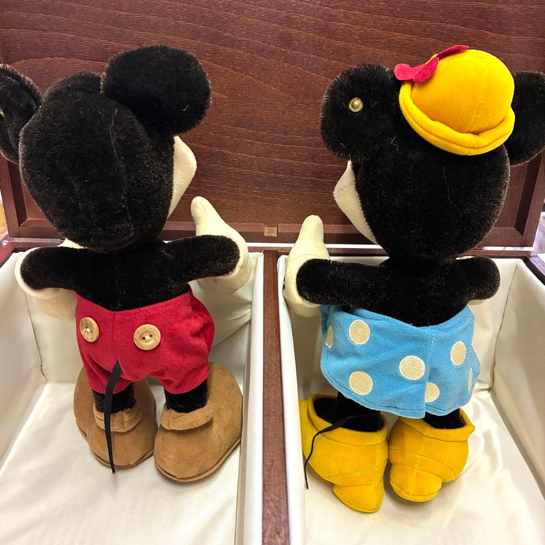 シュタイフ　Steiff 　ディズニー　ミッキーミニー　ドール　70周年　限定品